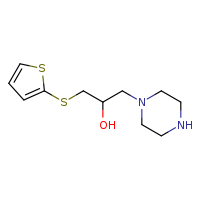 1-(piperazin-1-yl)-3-(thiophen-2-ylsulfanyl)propan-2-ol