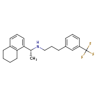 [(1R)-1-(5,6,7,8-tetrahydronaphthalen-1-yl)ethyl]({3-[3-(trifluoromethyl)phenyl]propyl})amine