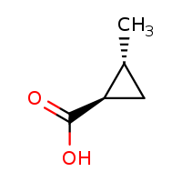 (1R,2R)-2-methylcyclopropane-1-carboxylic acid