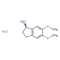(1R)-5,6-dimethoxy-2,3-dihydro-1H-inden-1-amine hydrochloride