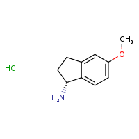 (1R)-5-methoxy-2,3-dihydro-1H-inden-1-amine hydrochloride