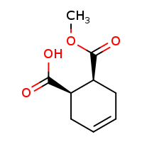 (1R,6S)-6-(methoxycarbonyl)cyclohex-3-ene-1-carboxylic acid