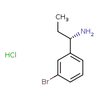 (1S)-1-(3-bromophenyl)propan-1-amine hydrochloride
