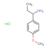 (1S)-1-(4-methoxyphenyl)propan-1-amine hydrochloride