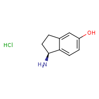 (1S)-1-amino-2,3-dihydro-1H-inden-5-ol hydrochloride