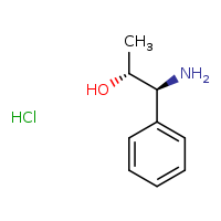 (1S,2R)-1-amino-1-phenylpropan-2-ol hydrochloride
