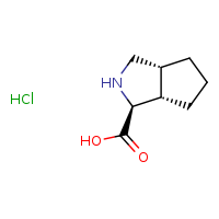 (1S,3aR,6aS)-octahydrocyclopenta[c]pyrrole-1-carboxylic acid hydrochloride