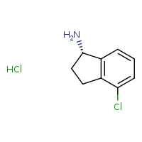 (1S)-4-chloro-2,3-dihydro-1H-inden-1-amine hydrochloride