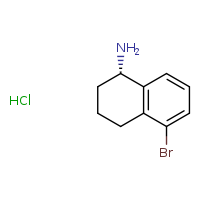 (1S)-5-bromo-1,2,3,4-tetrahydronaphthalen-1-amine hydrochloride
