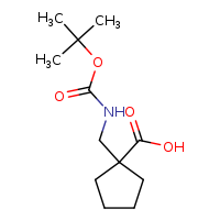 1-{[(tert-butoxycarbonyl)amino]methyl}cyclopentane-1-carboxylic acid