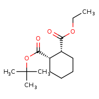 1-tert-butyl 2-ethyl (1S,2R)-cyclohexane-1,2-dicarboxylate