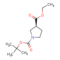 1-tert-butyl 3-ethyl (3S)-pyrrolidine-1,3-dicarboxylate
