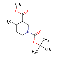 1-tert-butyl 3-methyl 4-methylpiperidine-1,3-dicarboxylate