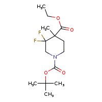1-tert-butyl 4-ethyl 3,3-difluoro-4-methylpiperidine-1,4-dicarboxylate