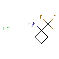 1-(trifluoromethyl)cyclobutan-1-amine hydrochloride