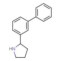 2-{[1,1'-biphenyl]-3-yl}pyrrolidine
