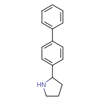 2-{[1,1'-biphenyl]-4-yl}pyrrolidine