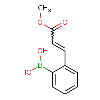 2-[(1E)-3-methoxy-3-oxoprop-1-en-1-yl]phenylboronic acid