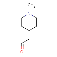 2-(1-methylpiperidin-4-yl)acetaldehyde