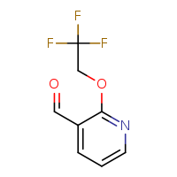 2-(2,2,2-trifluoroethoxy)pyridine-3-carbaldehyde
