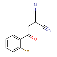 2-[2-(2-fluorophenyl)-2-oxoethyl]propanedinitrile