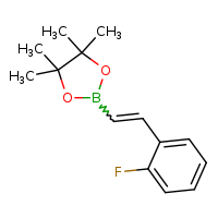 2-[2-(2-fluorophenyl)ethenyl]-4,4,5,5-tetramethyl-1,3,2-dioxaborolane