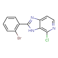 2-(2-bromophenyl)-4-chloro-3H-imidazo[4,5-c]pyridine