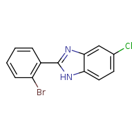 2-(2-bromophenyl)-5-chloro-1H-1,3-benzodiazole