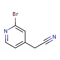 2-(2-bromopyridin-4-yl)acetonitrile
