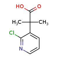 2-(2-chloropyridin-3-yl)-2-methylpropanoic acid