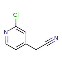 2-(2-chloropyridin-4-yl)acetonitrile