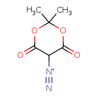 2,2-dimethyl-4,6-dioxo-1,3-dioxane-5-diazonium