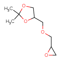 2,2-dimethyl-4-[(oxiran-2-ylmethoxy)methyl]-1,3-dioxolane