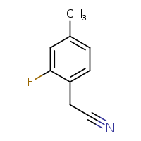 2-(2-fluoro-4-methylphenyl)acetonitrile