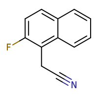 2-(2-fluoronaphthalen-1-yl)acetonitrile