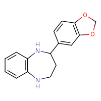2-(2H-1,3-benzodioxol-5-yl)-2,3,4,5-tetrahydro-1H-1,5-benzodiazepine
