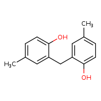 2-[(2-hydroxy-5-methylphenyl)methyl]-4-methylphenol
