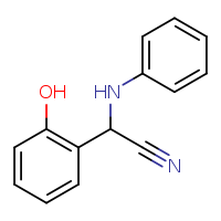 2-(2-hydroxyphenyl)-2-(phenylamino)acetonitrile