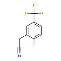 2-[2-iodo-5-(trifluoromethyl)phenyl]acetonitrile