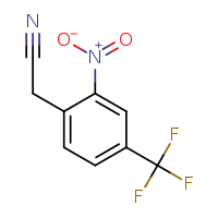 2-[2-nitro-4-(trifluoromethyl)phenyl]acetonitrile