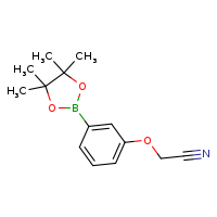 2-[3-(4,4,5,5-tetramethyl-1,3,2-dioxaborolan-2-yl)phenoxy]acetonitrile