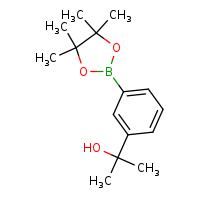 2-[3-(4,4,5,5-tetramethyl-1,3,2-dioxaborolan-2-yl)phenyl]propan-2-ol