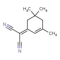2-(3,5,5-trimethylcyclohex-2-en-1-ylidene)propanedinitrile