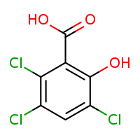 2,3,5-trichloro-6-hydroxybenzoic acid