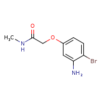2-(3-amino-4-bromophenoxy)-N-methylacetamide