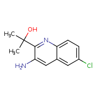 2-(3-amino-6-chloroquinolin-2-yl)propan-2-ol