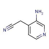 2-(3-aminopyridin-4-yl)acetonitrile