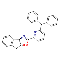 2-[(3aR,8aS)-3aH,8H,8aH-indeno[1,2-d][1,3]oxazol-2-yl]-6-(diphenylmethyl)pyridine