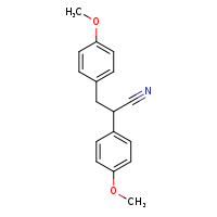 2,3-bis(4-methoxyphenyl)propanenitrile