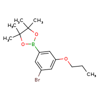 2-(3-bromo-5-propoxyphenyl)-4,4,5,5-tetramethyl-1,3,2-dioxaborolane